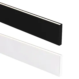 11mm x 70mm Black or White Side Mounted Up and Down Aluminium LED Profile Havit Lighting - HV9694-1170