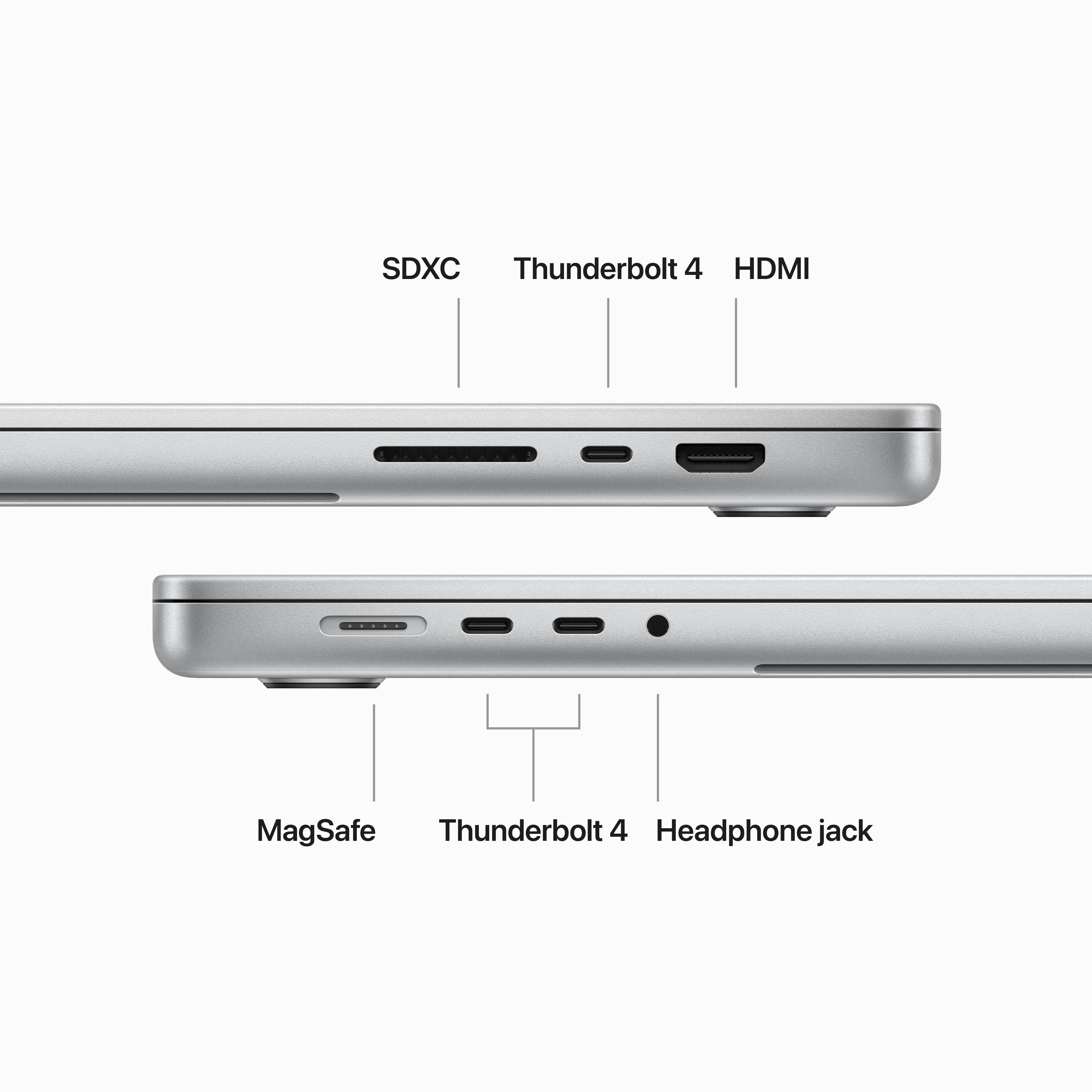 16-inch MacBook Pro: Apple M3 Max chip with 14‑core CPU and 30‑core GPU, 1TB SSD - Silver