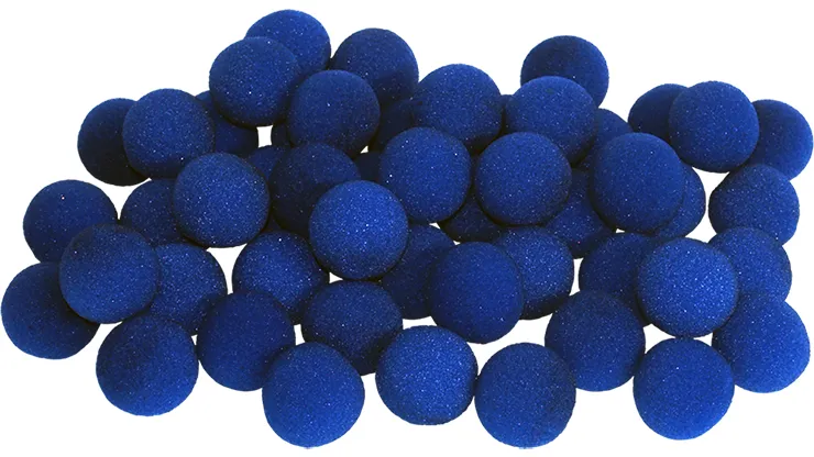 2 inch Super Soft Sponge Ball (Blue) Bag of 50 from Magic