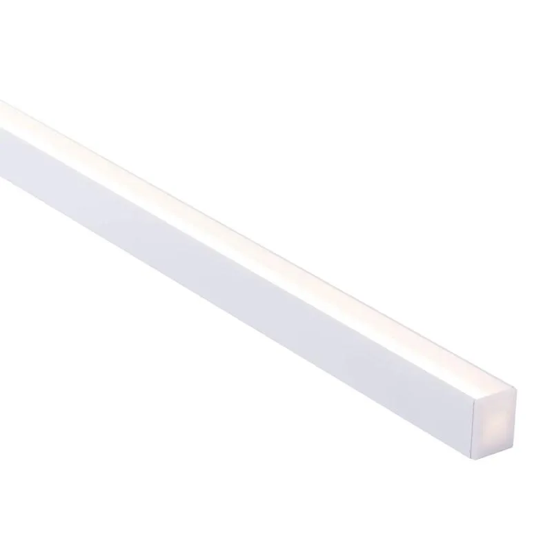 20mm x 25mm Black or White Suspended Square Aluminium Profile Havit Lighting - HV9693-2025-BLK, HV9693-2025-WHT