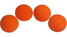 3 inch Super Soft Sponge Ball (Orange) Pack of 4 from Magic