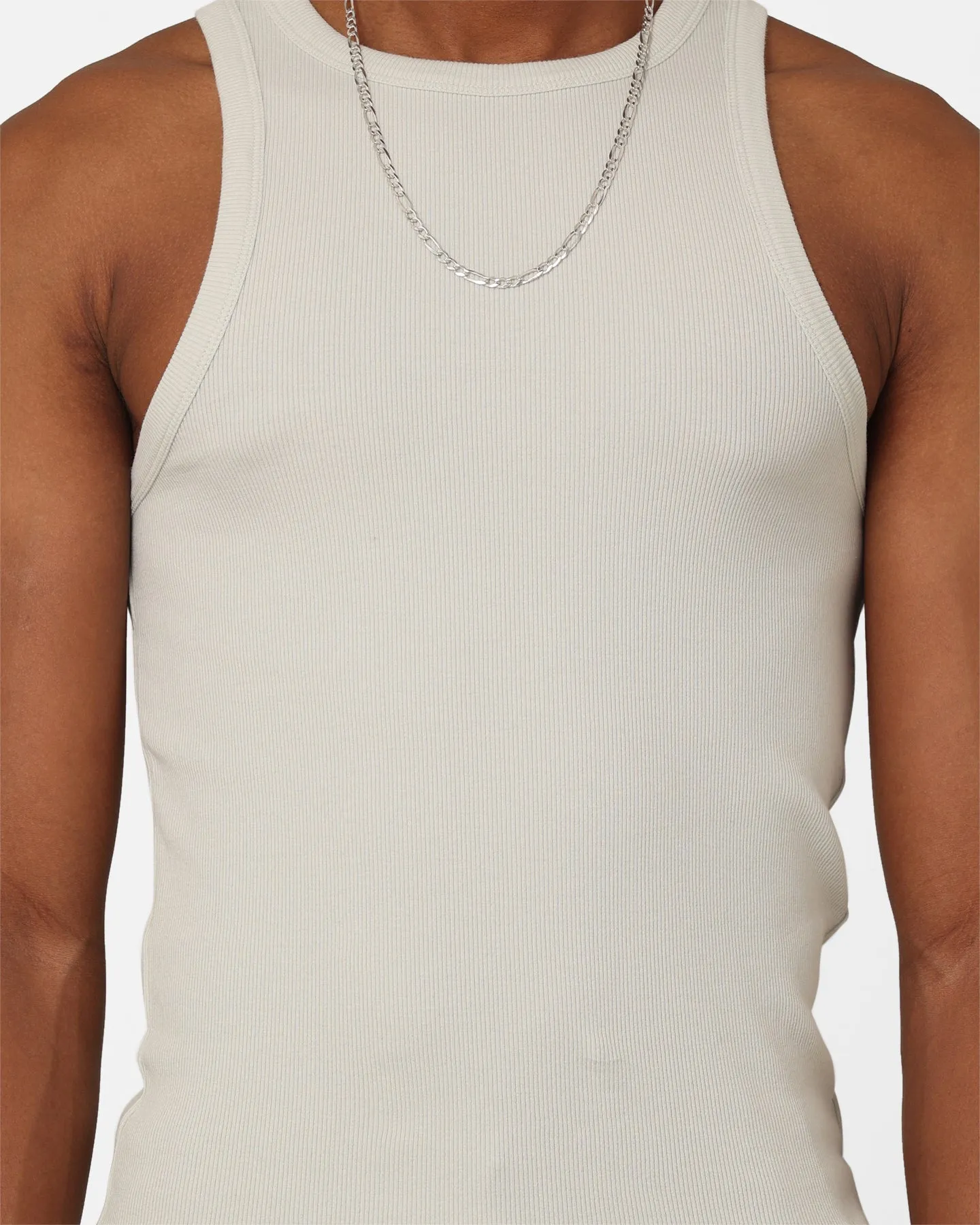 404 Ribbed Singlet Sage