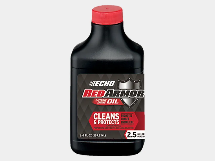 (48 Pack) 6.4 oz: 2.5 Gallon Mix ECHO Red Armor 2-Cycle Oil 6550025