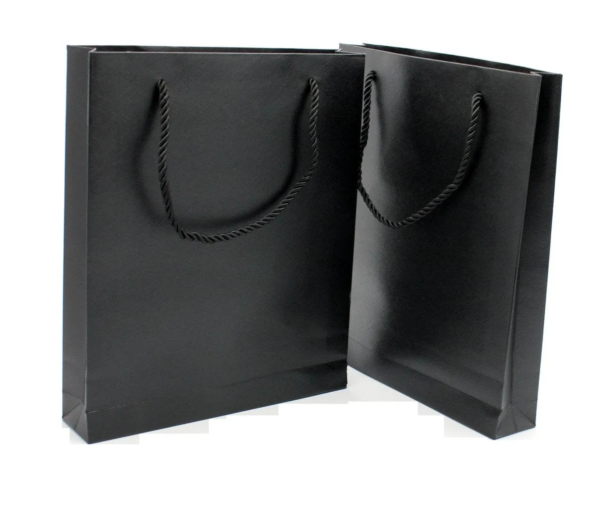 A5 Black Paper Bag