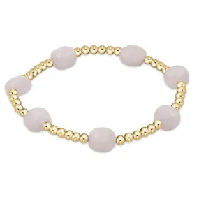 Admire Gold 3mm Bead Bracelet - Moonstone