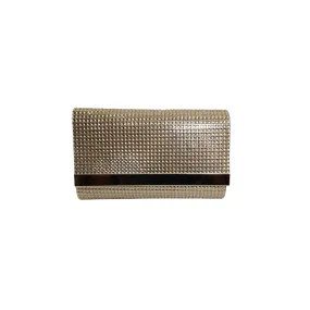 ALDO Gold 'GALEWEN-82' Sequins Metal Clutch | Brand New |