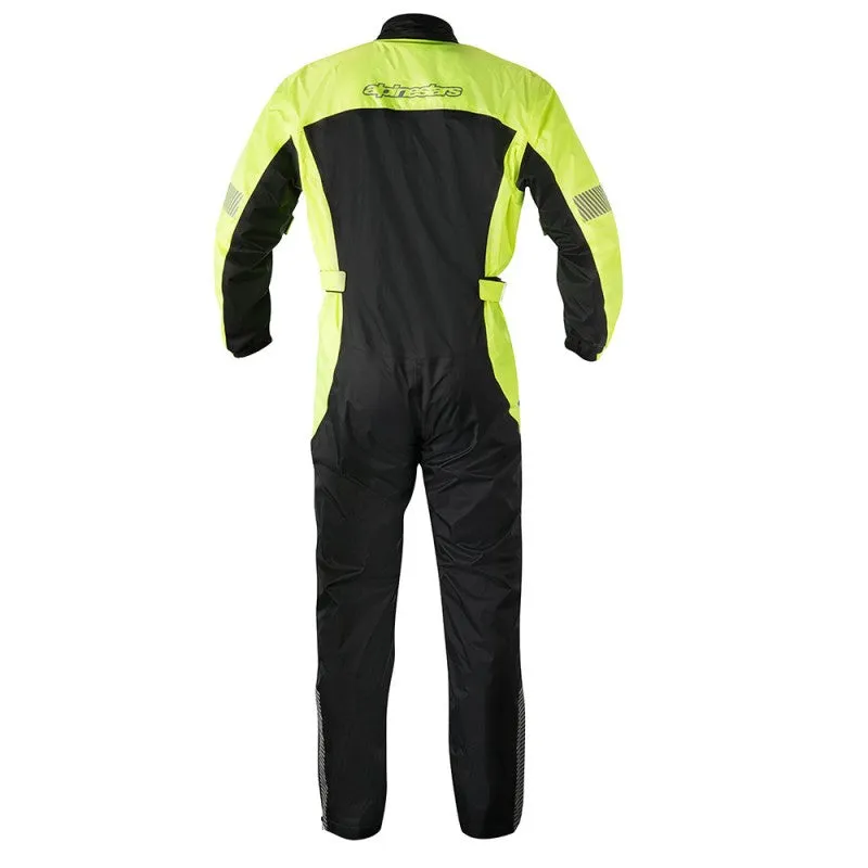 Alpinestars Hurricane Waterproof 1 Piece Over Suit - Fluo / Black