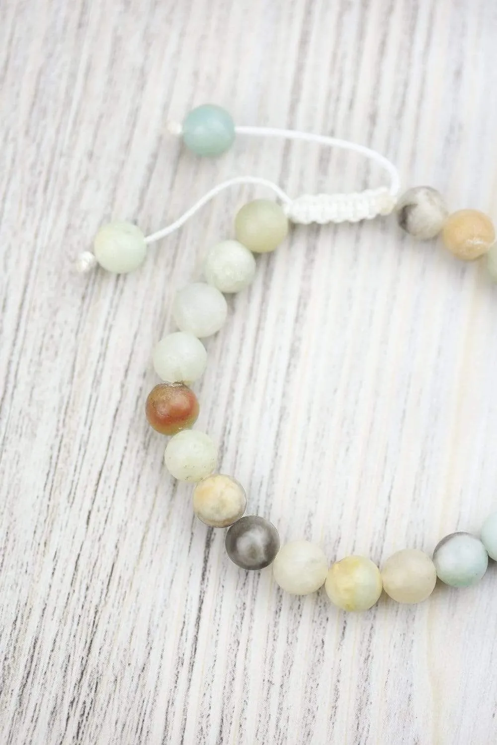 Amazonite Tranquility Mala & Bracelet Set