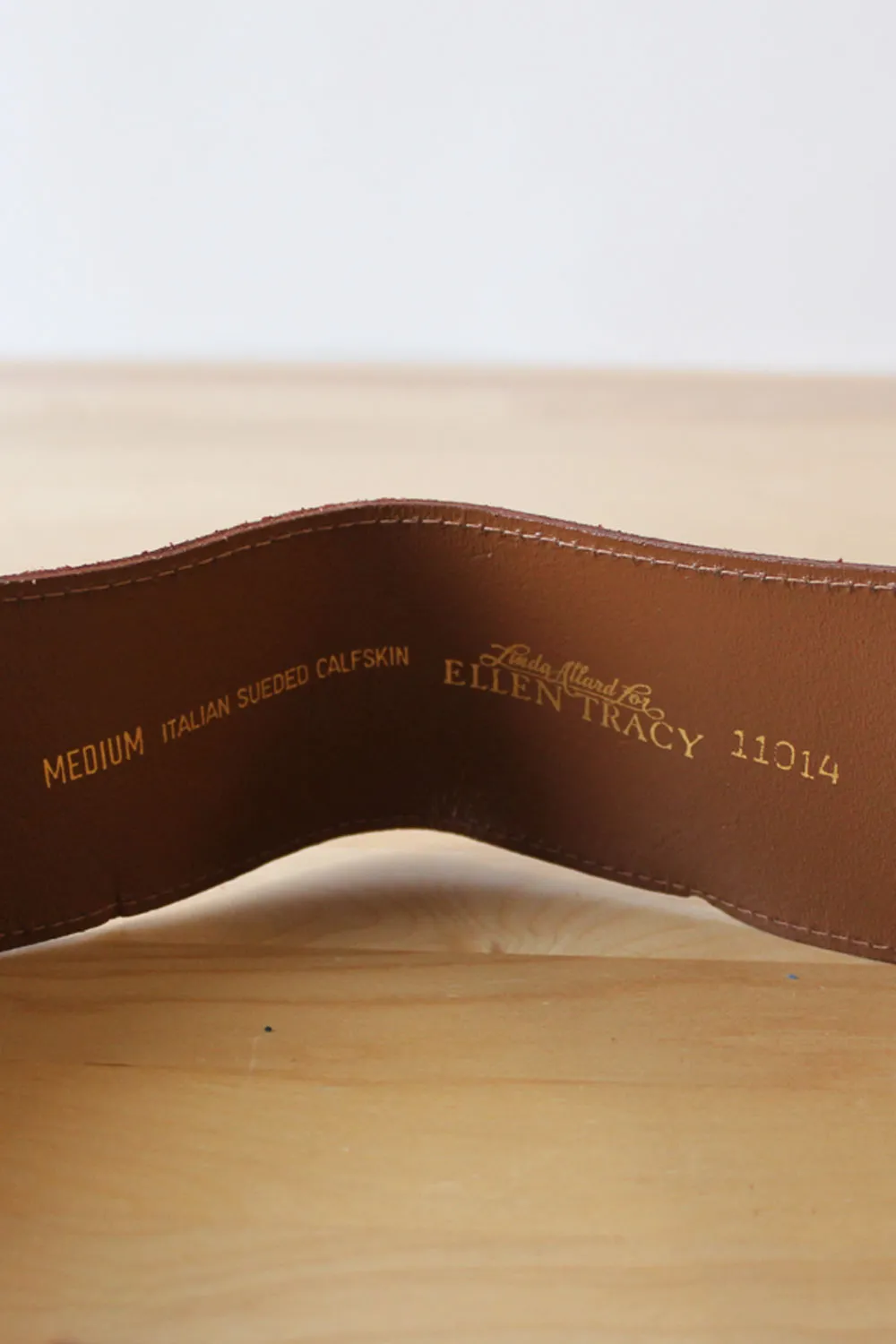 Amber Suede Sling Belt