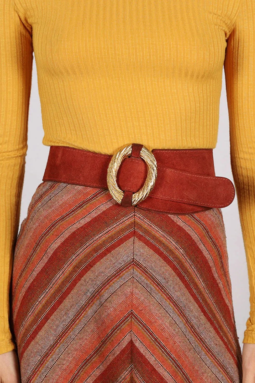 Amber Suede Sling Belt