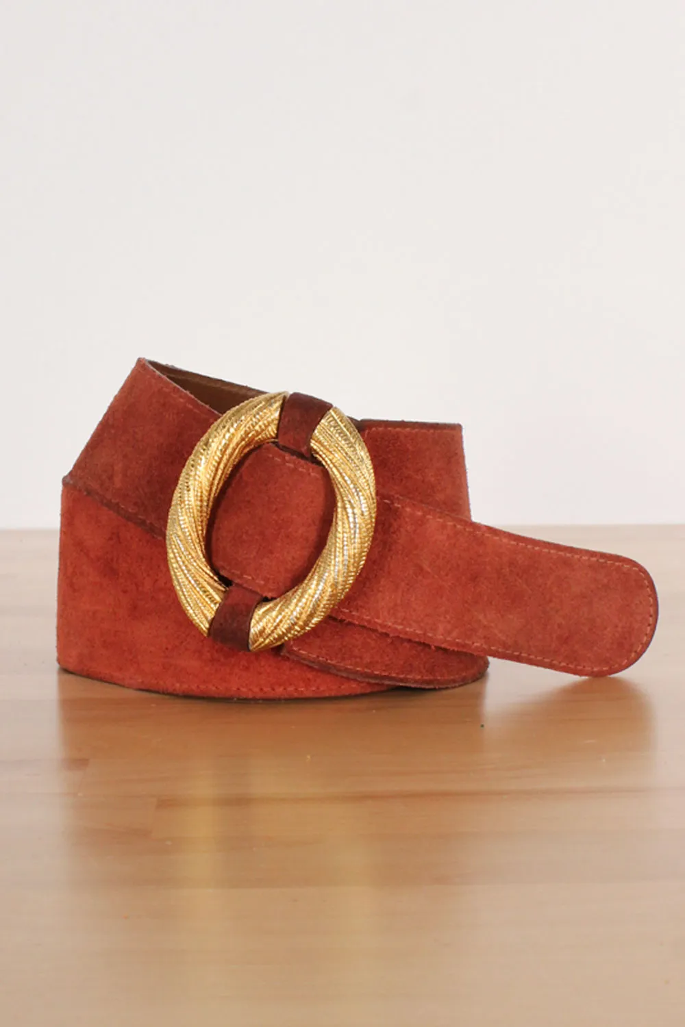 Amber Suede Sling Belt