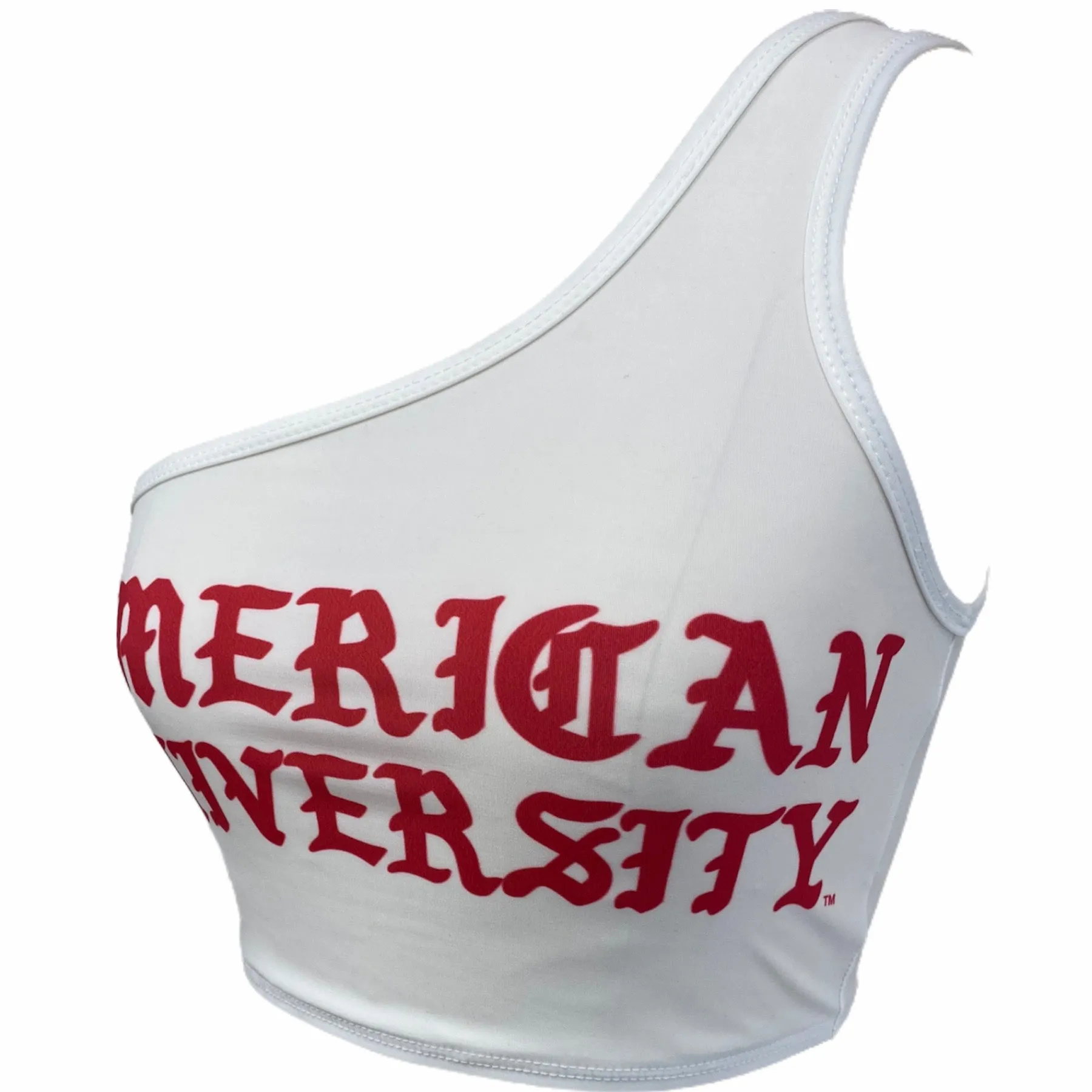 American University One Shoulder Top