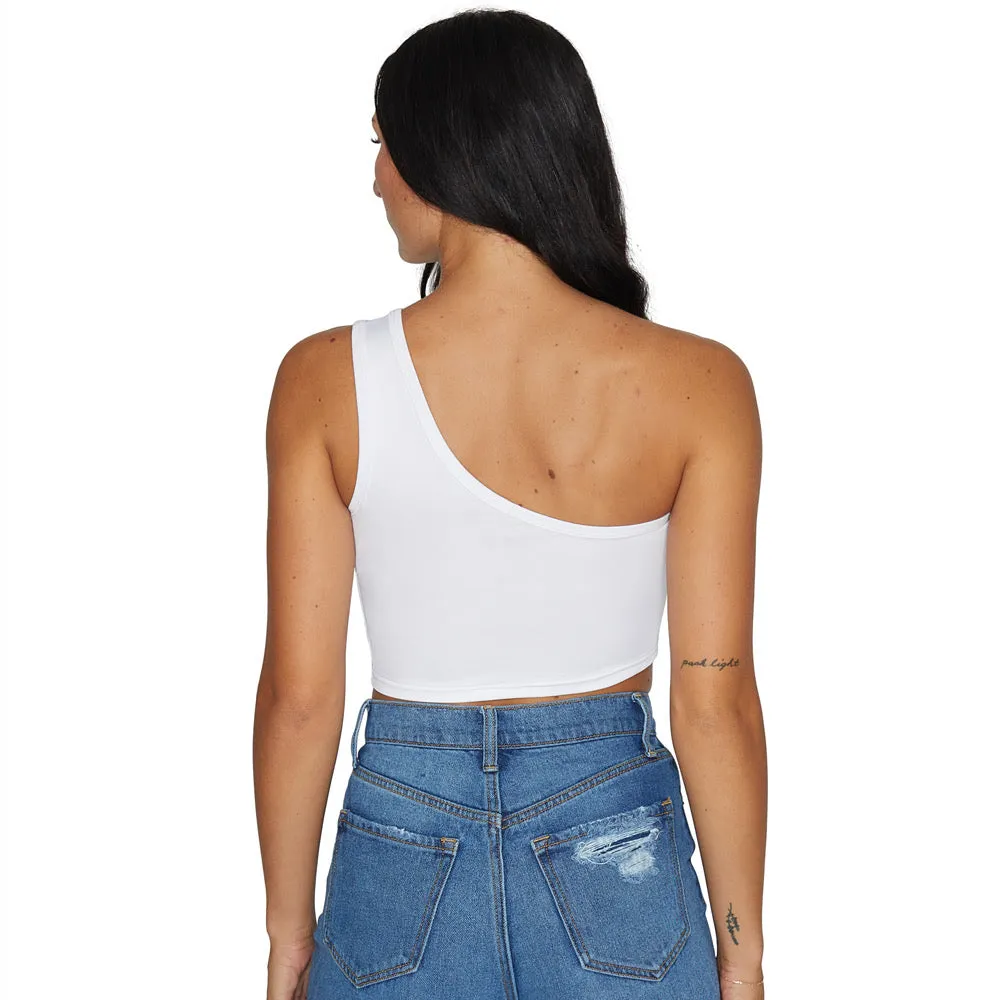 American University One Shoulder Top