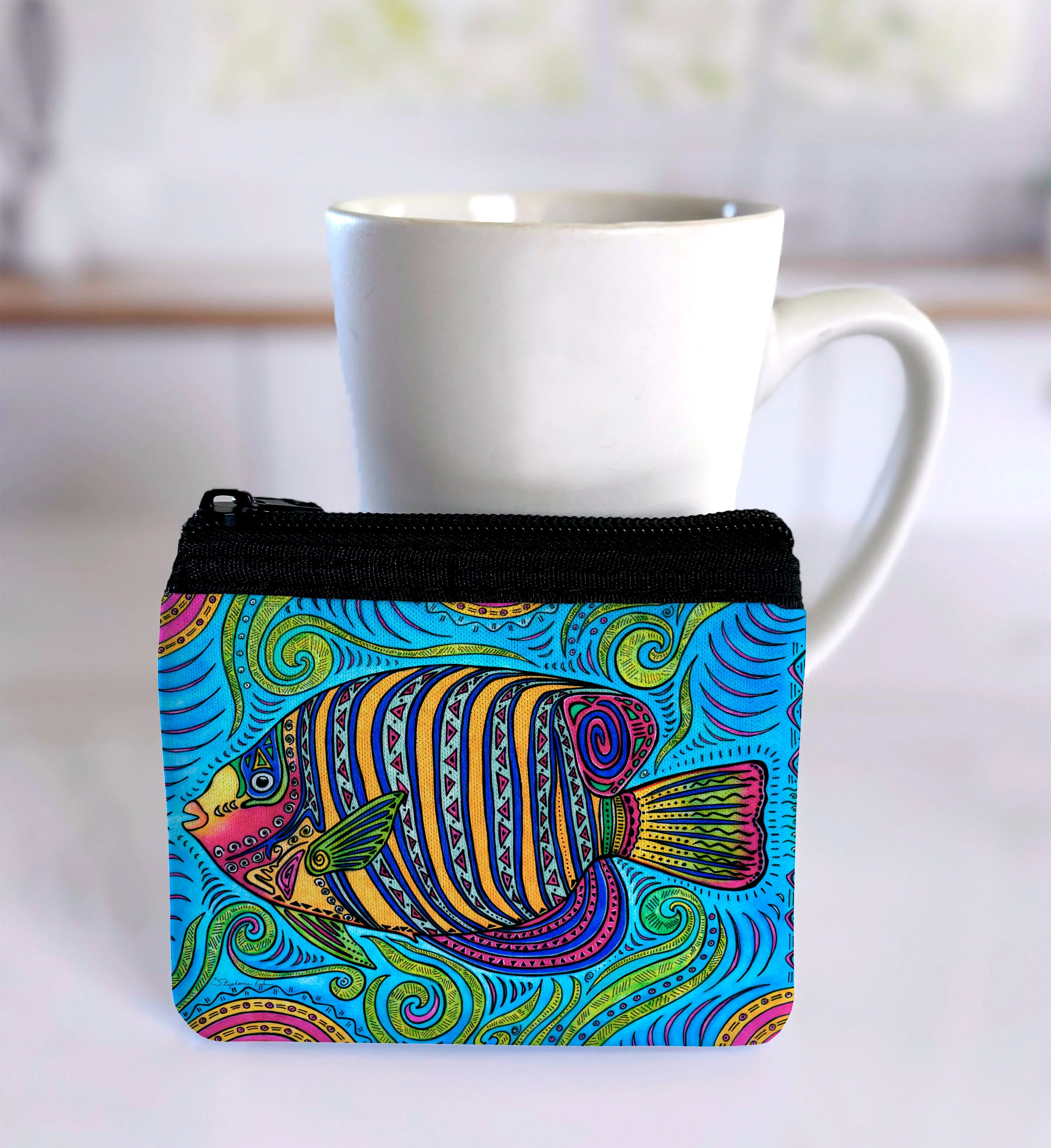 Anglefish Coin Bag