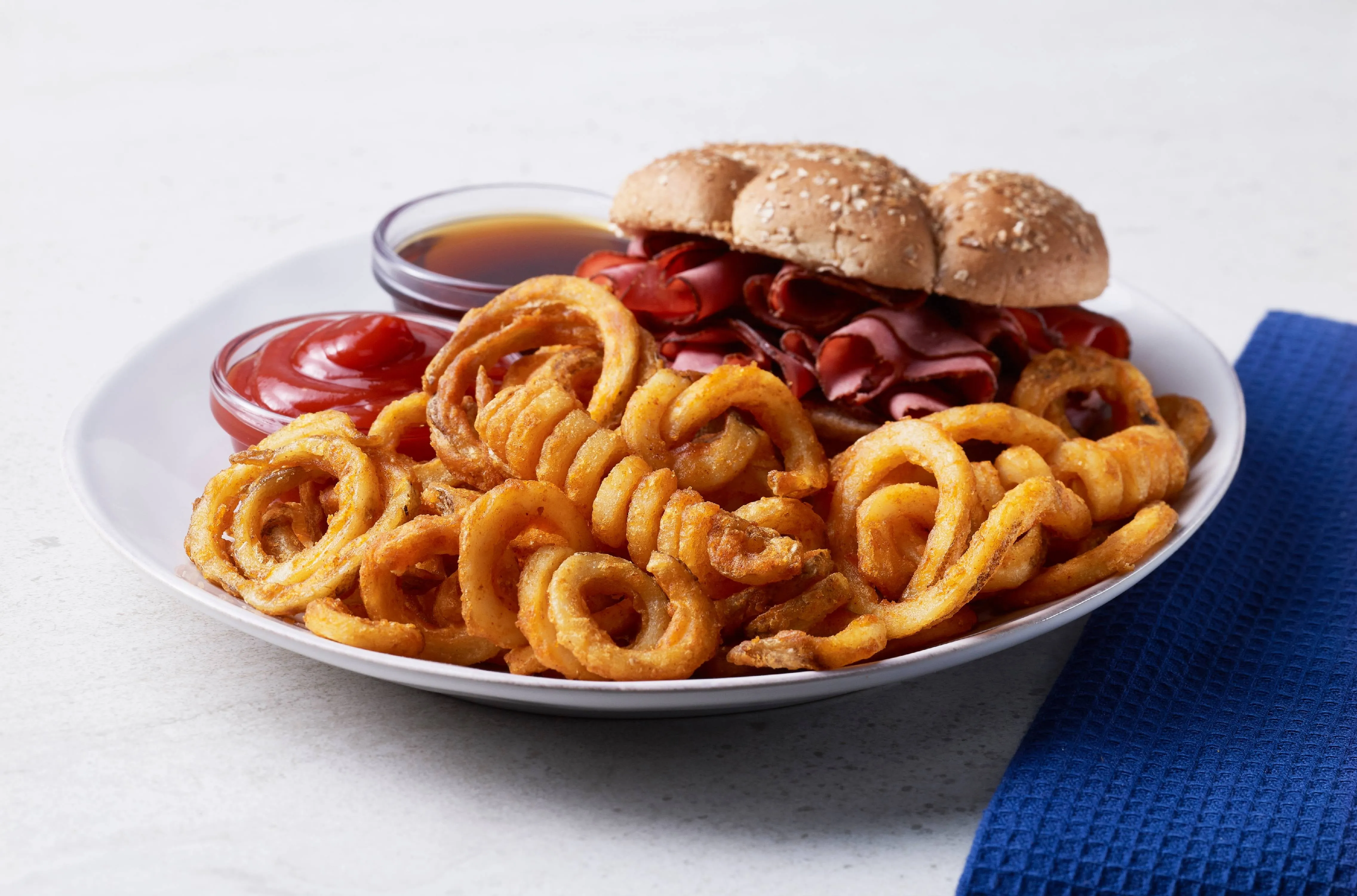 Arby's Seasoned Curly Fries, 40 oz (Frozen)