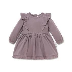 Aster & Oak | Elderberry Ruffle Dress