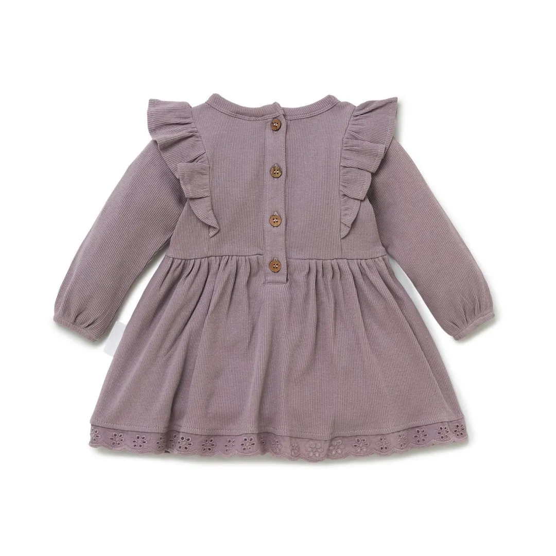 Aster & Oak | Elderberry Ruffle Dress