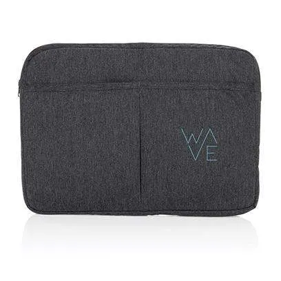 AWARE™ recycled cotton 15.6 inch laptop sleeve