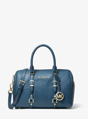 Bedford Legacy Medium Pebbled Leather Duffle Satchel