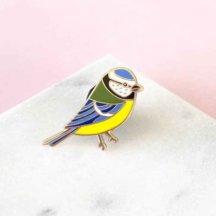 Blue Tit Enamel Pin