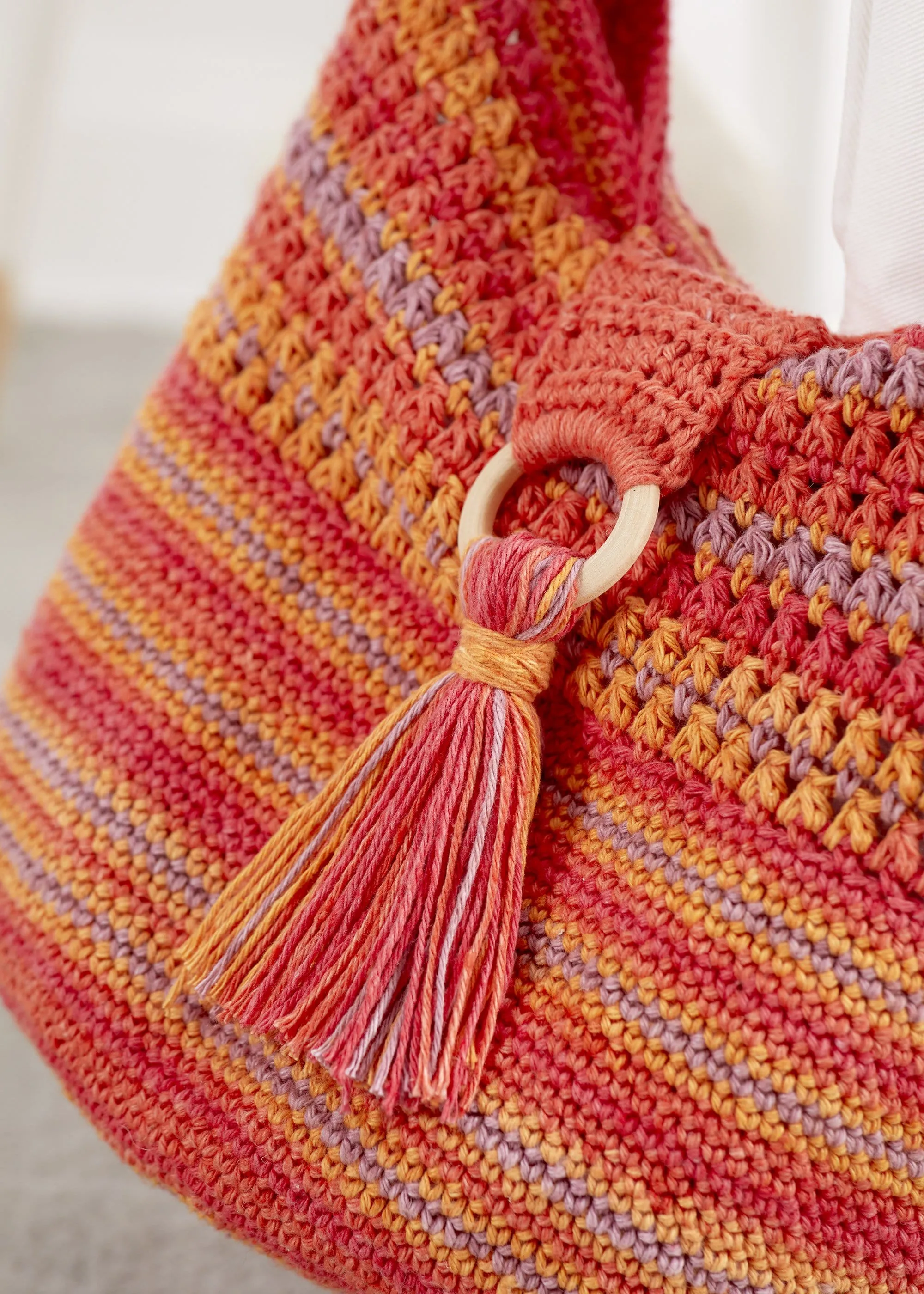 Boho Cotton Hobo Bag