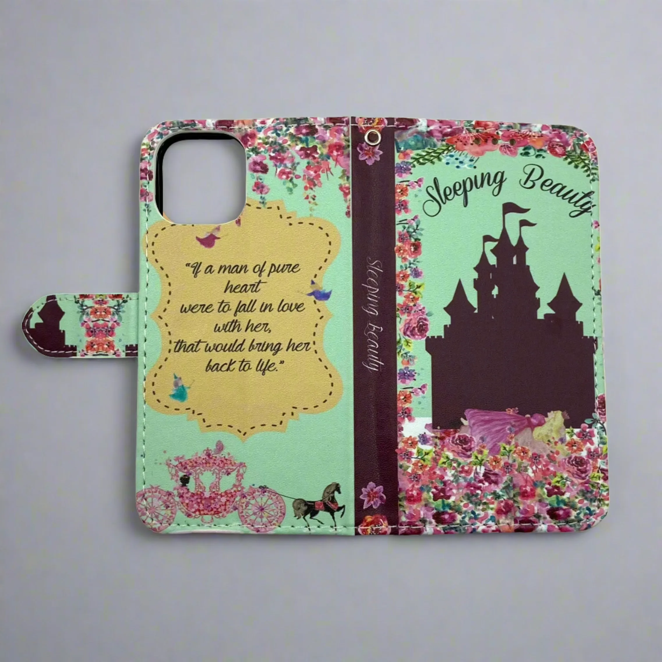 Book Phone Case (Sleeping Beauty)