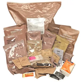 British Army 24 Hour General Purpose Ration Pack - Menu 1