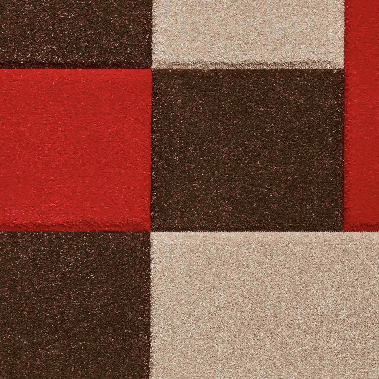 Brooklyn BRK04 Brown/Red Rug