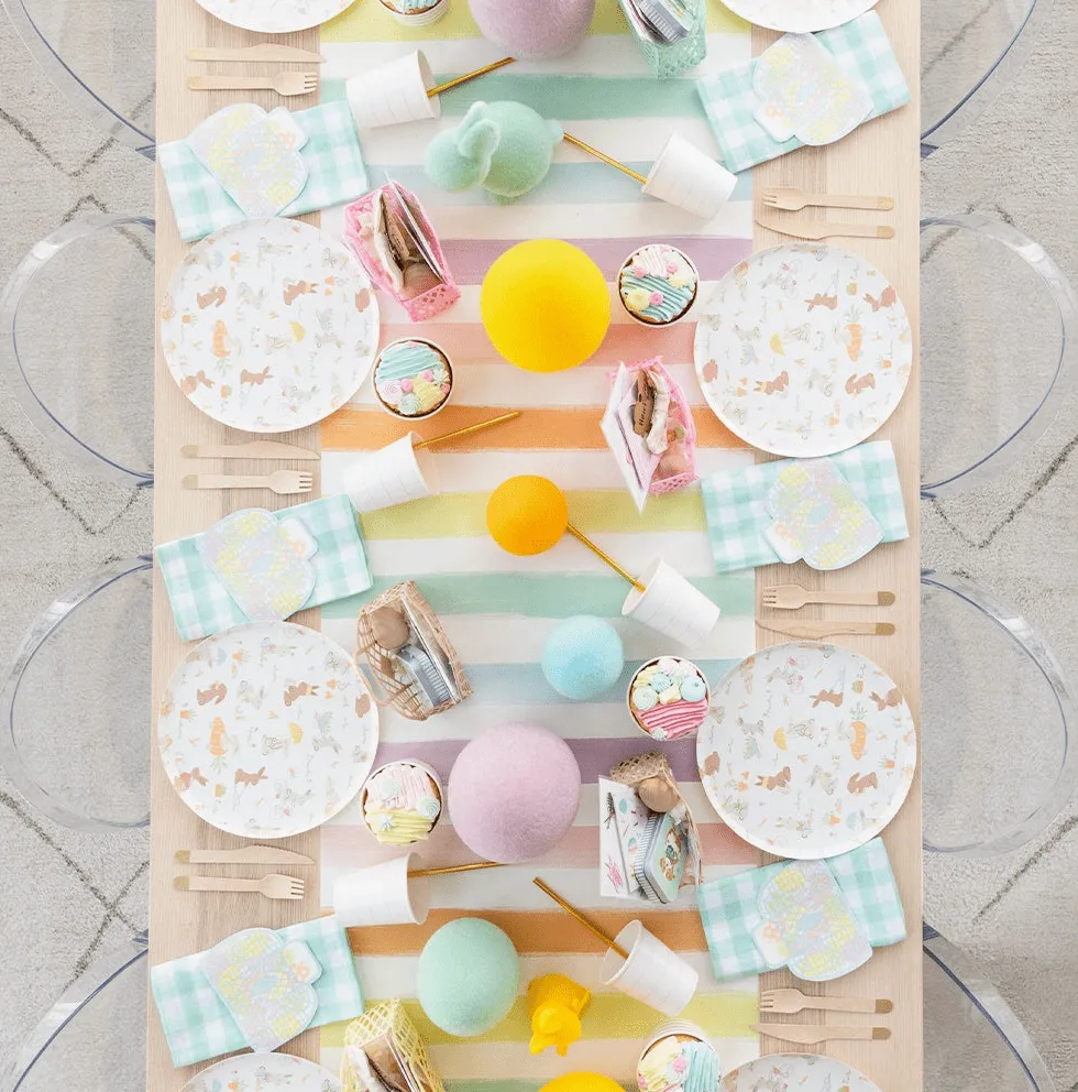 Bunnies Jelly Basket Napkins