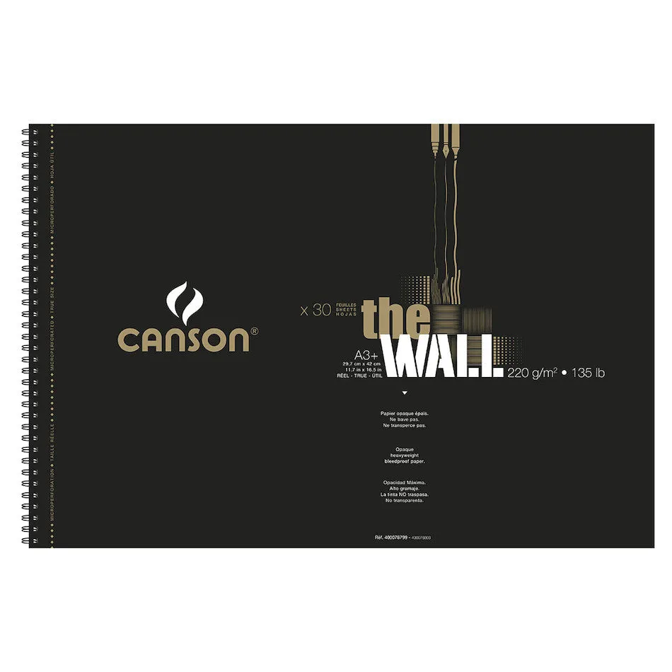 Canson The Wall Spiral Pad A3