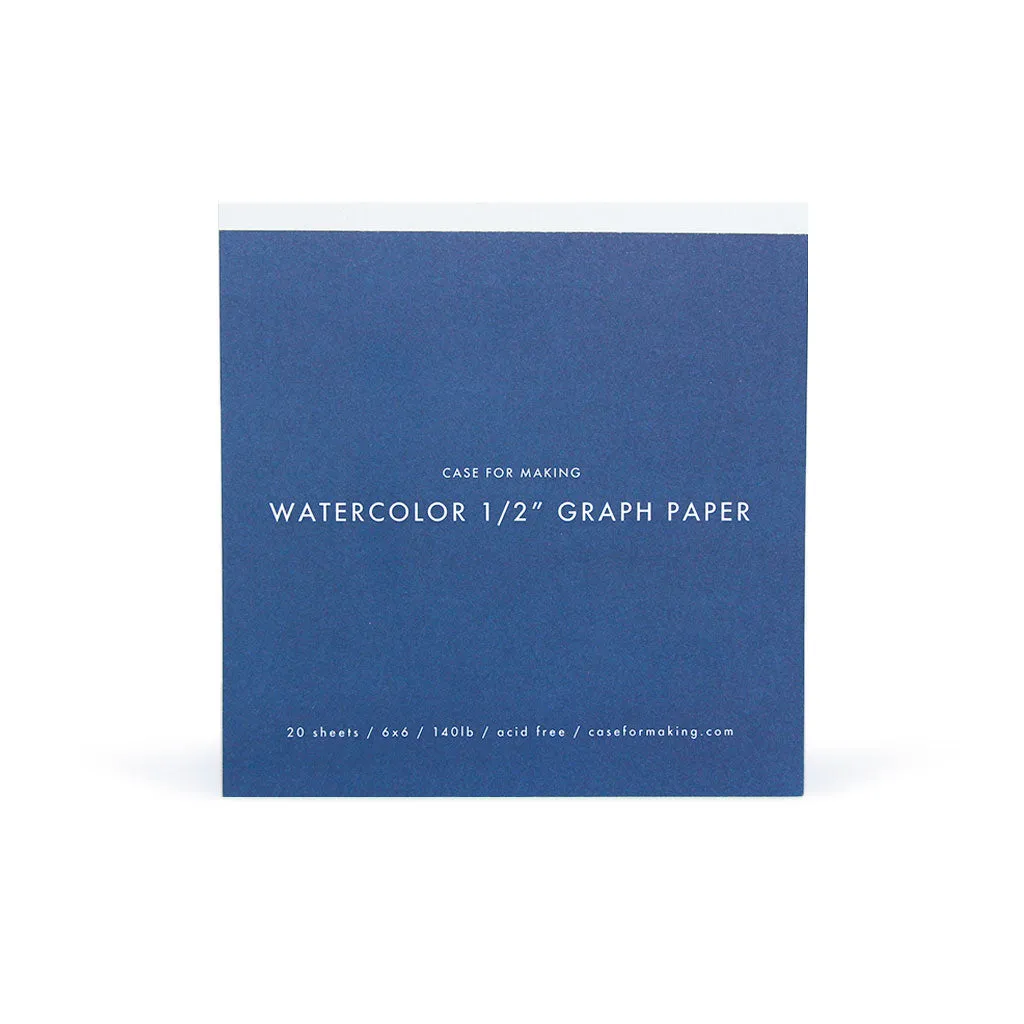 CfM 1/2" Graph Watercolor Paper