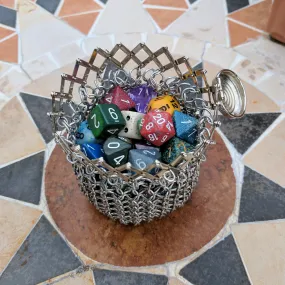 Chainmaille Dice Bag