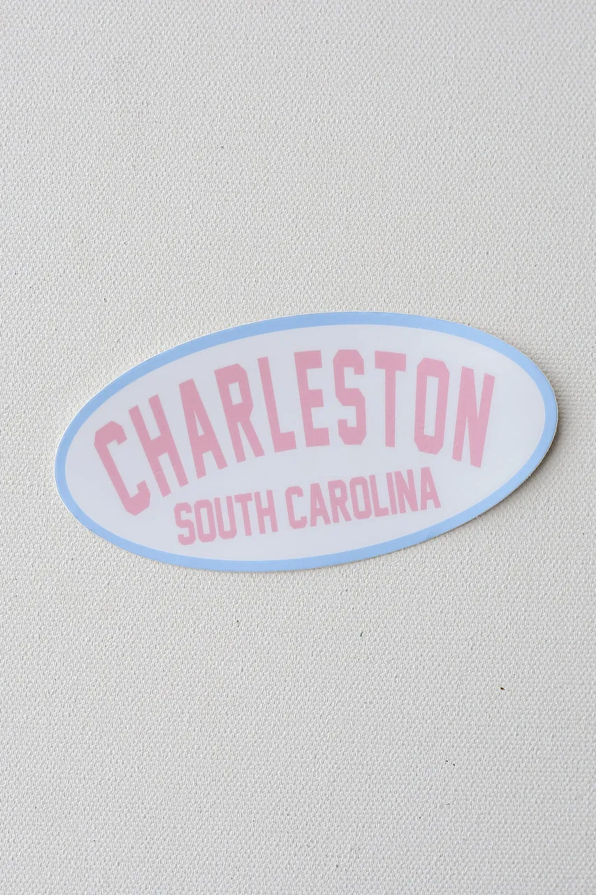 Charleston Oval Sticker