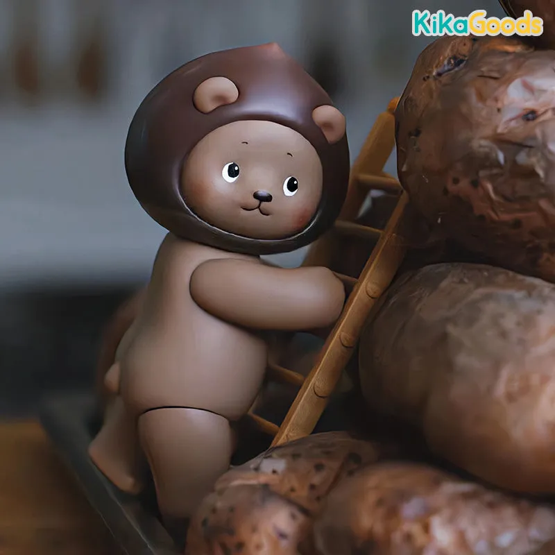 Chestnut Brown Bear Cooky Limited Figure