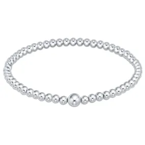 Classic Sterling 4mm Bead Bangle