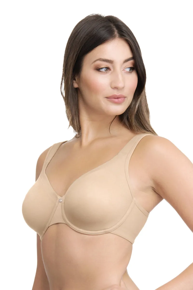 Contour Support Non-padded Wired Support Bra - Sandalwood