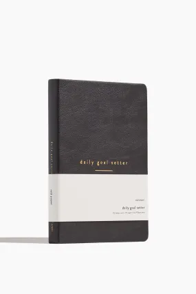 Daily Goal Setter Planner in Black