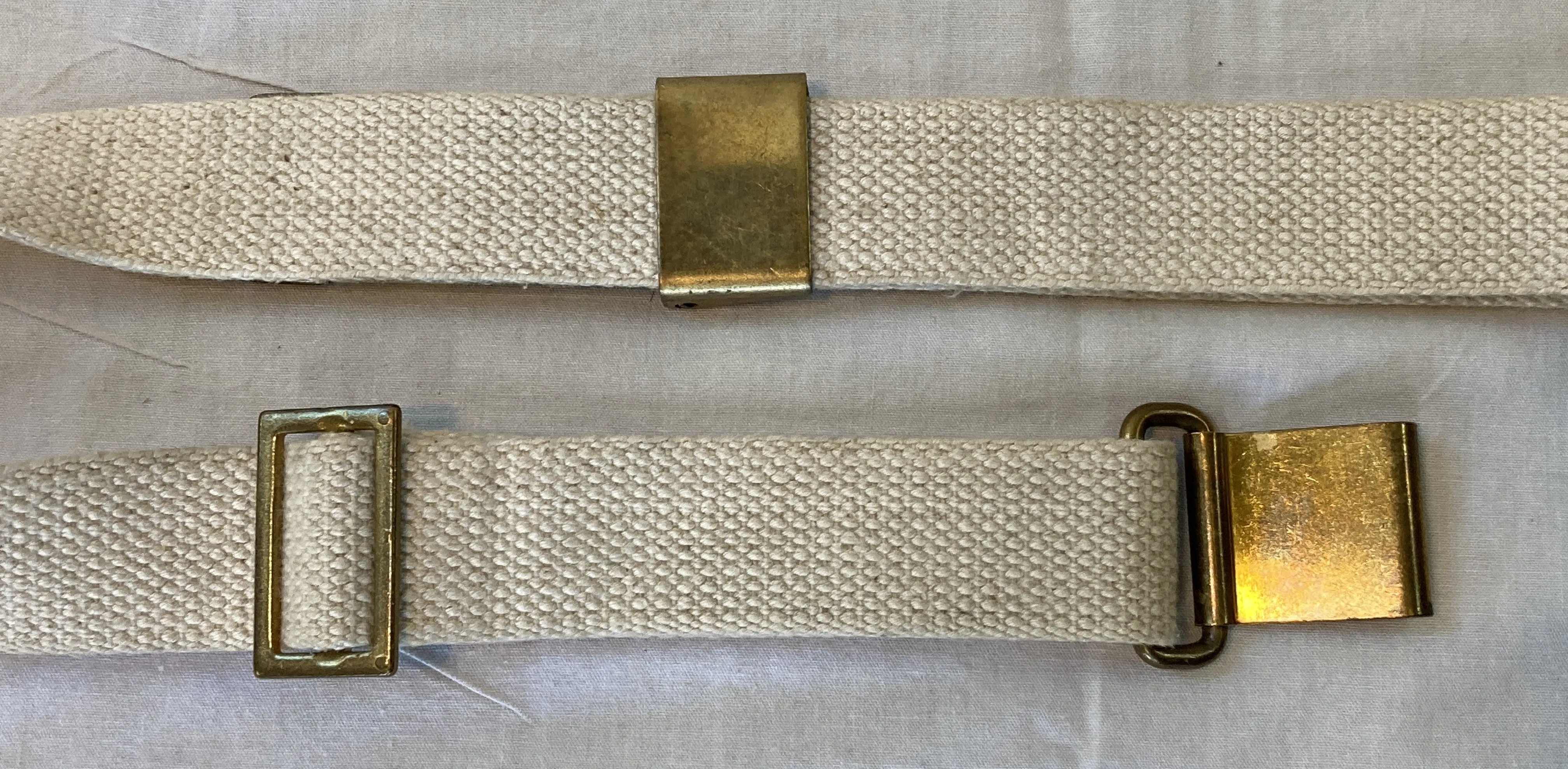 Danish Issued White M/50 M1 Garand Rifle Sling