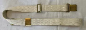 Danish Issued White M/50 M1 Garand Rifle Sling