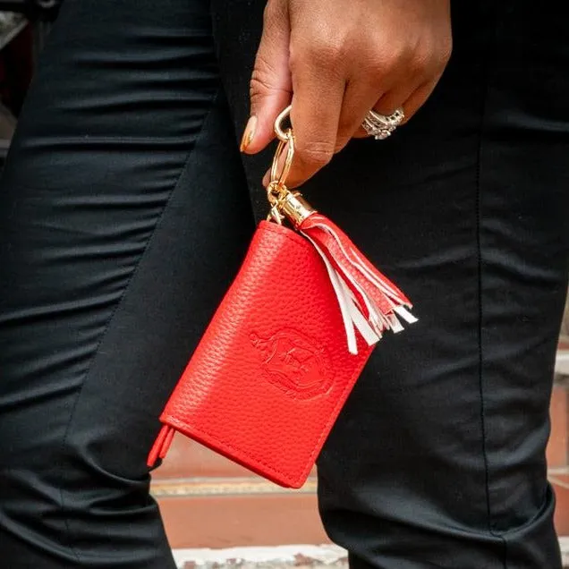 Diva Red Wristlet