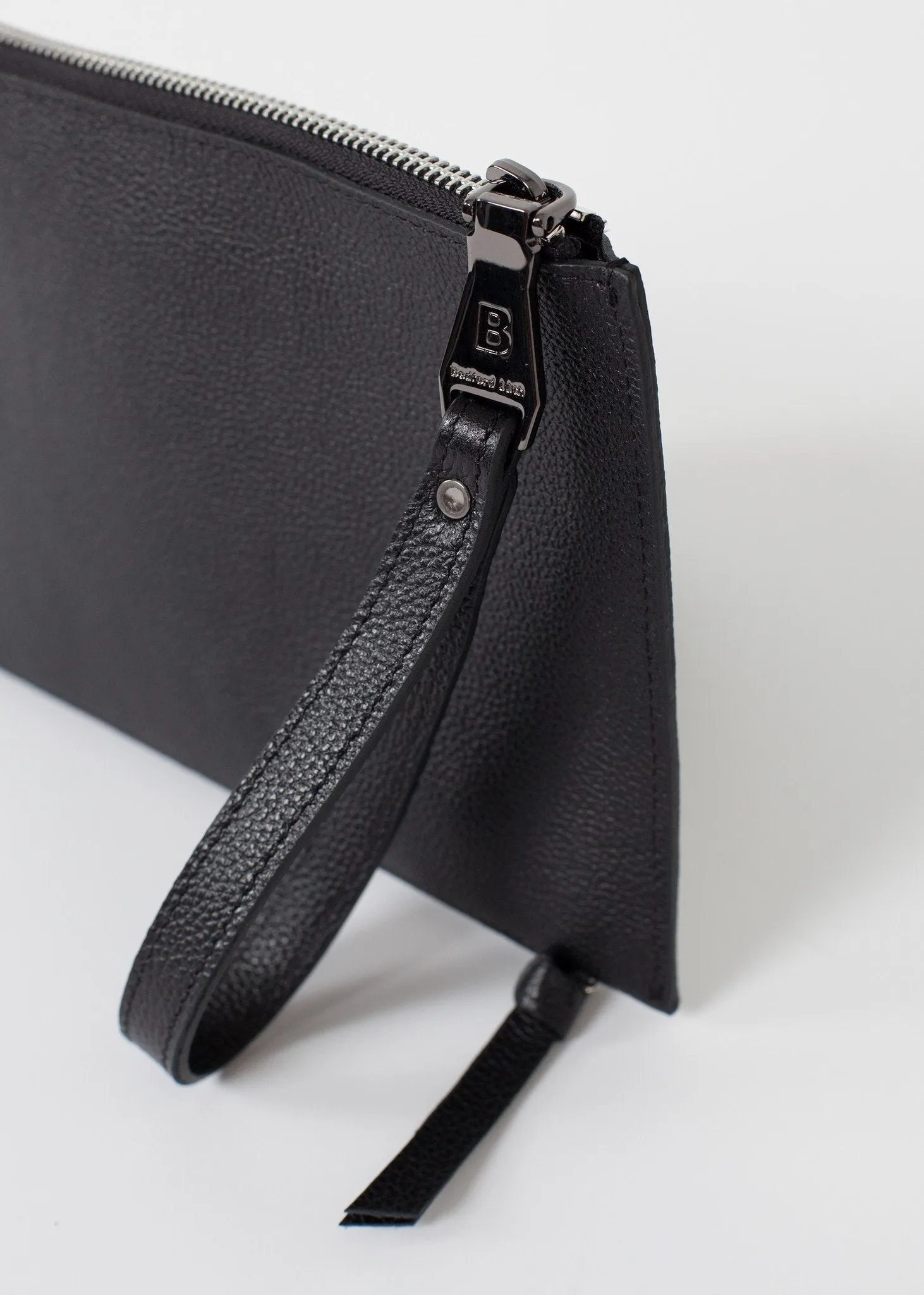 Double Zip Clutch