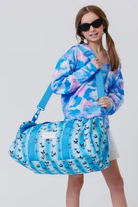 Duffle Bag in Butterfly Sky