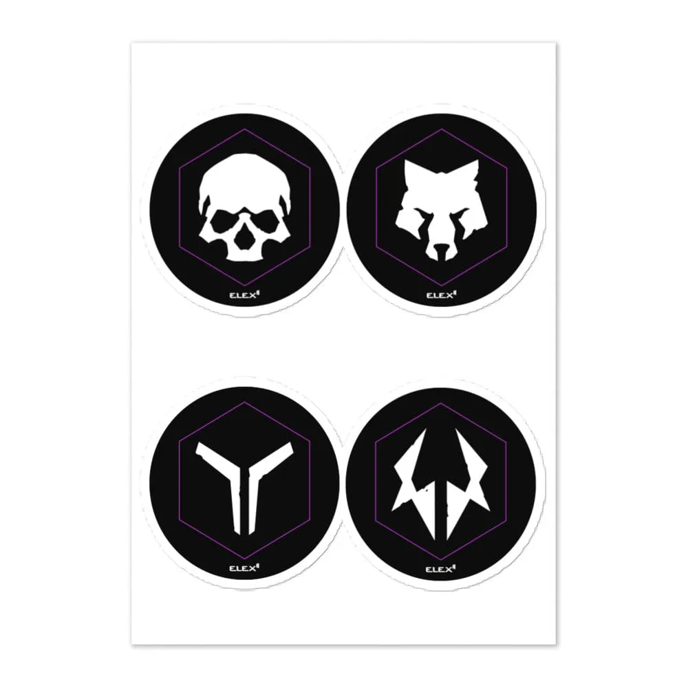 Elex Sticker Sheet "Factions"