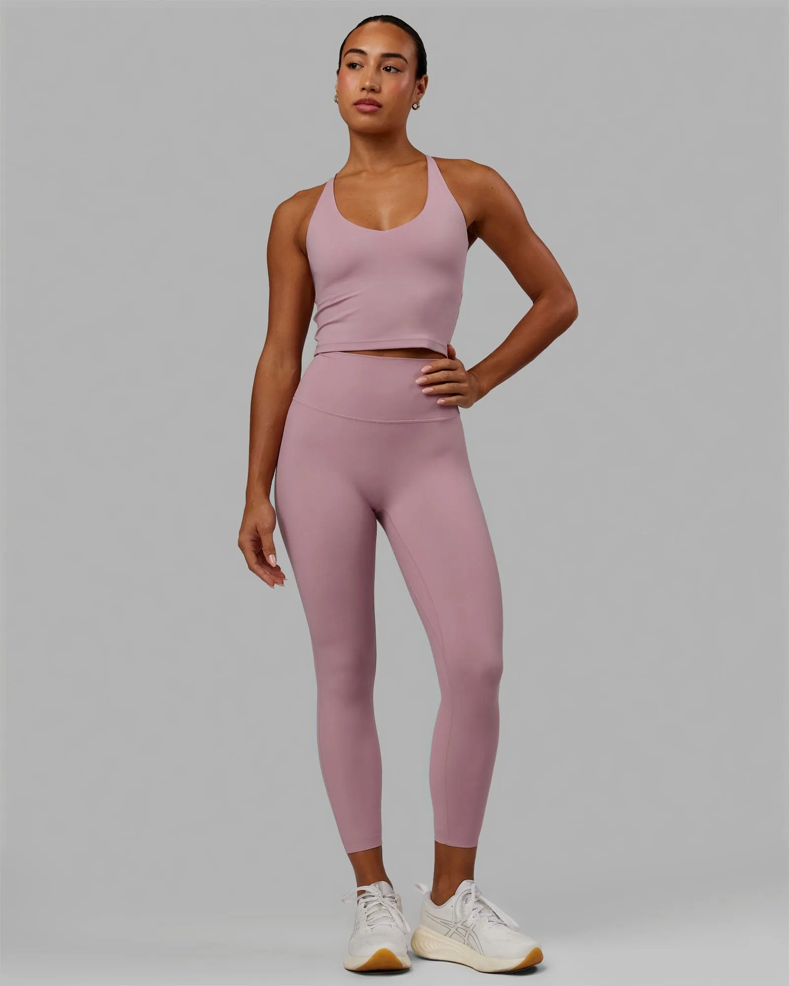 Elixir 7/8 Length Leggings - Cosmetic Pink