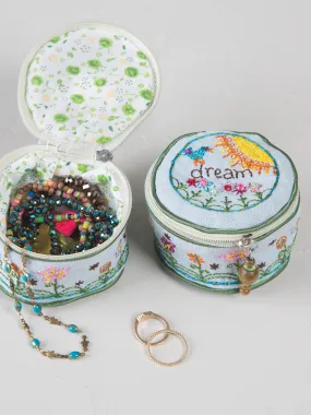 Embroidered Jewelry Case - Dream