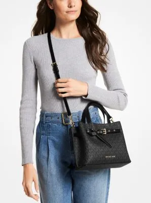 Emilia Small Logo Satchel