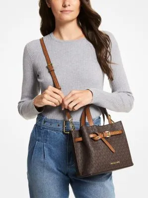 Emilia Small Logo Satchel