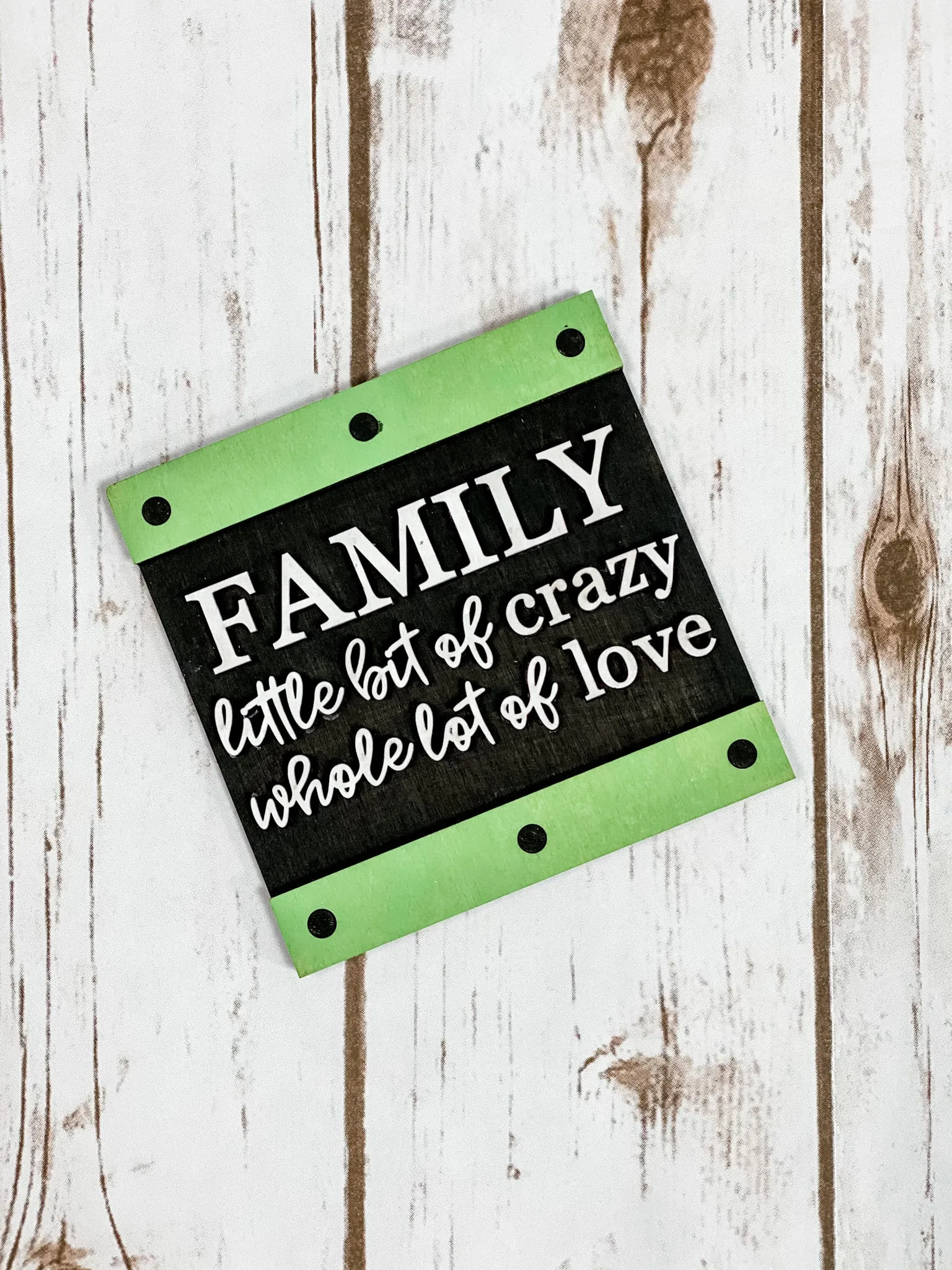 Family Boho Tiered Tray Signs (Painted/DIY)