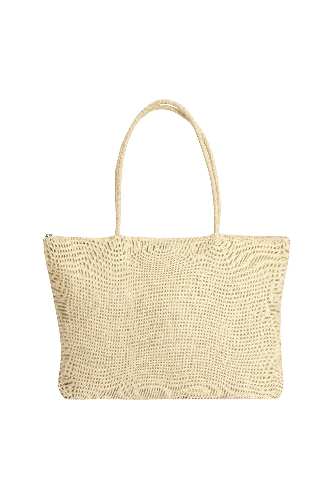 Fine Woven Lined Bag | NATURAL | 0567TT