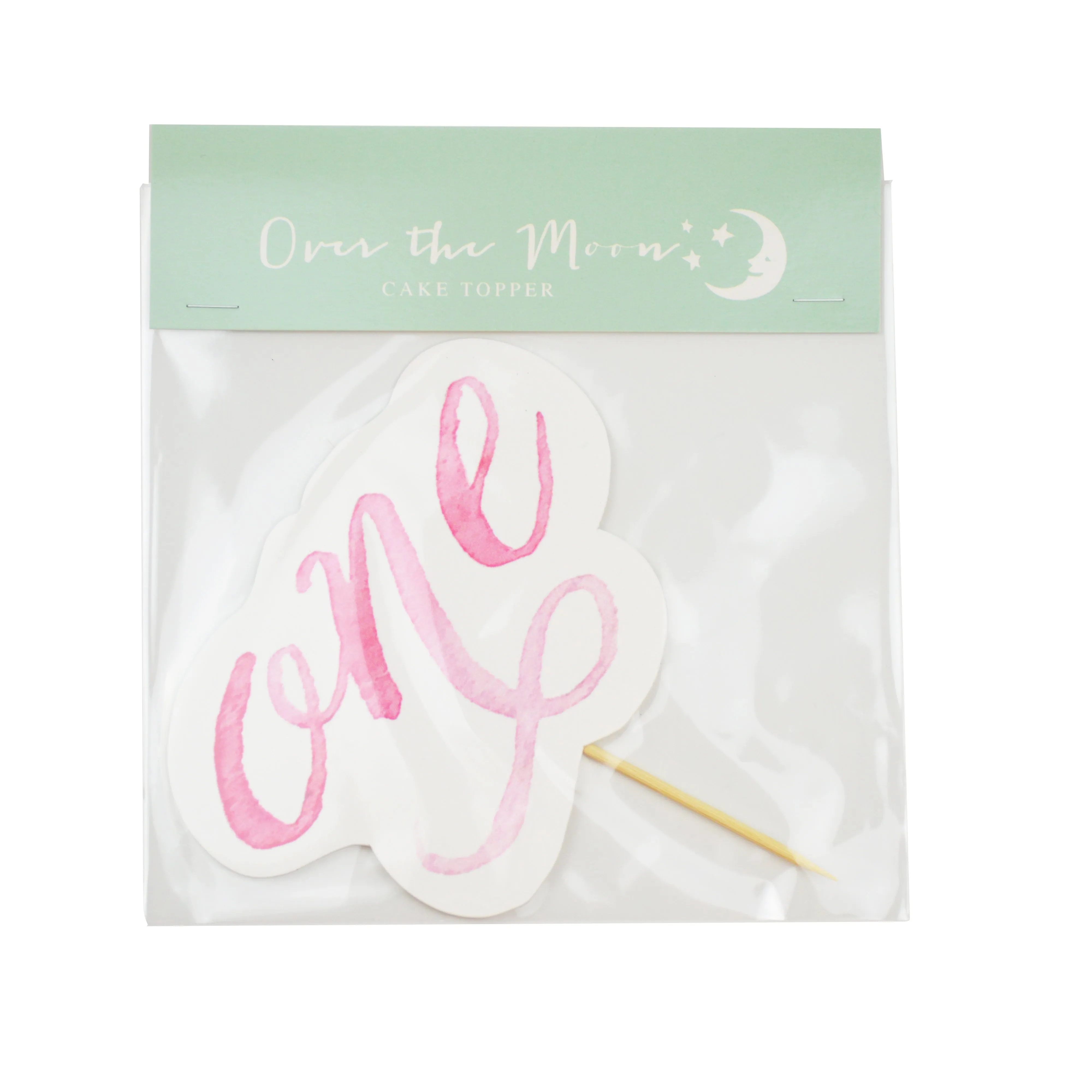 First Birthday Cake Topper | Pink